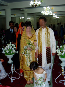 Afghan wedding bride