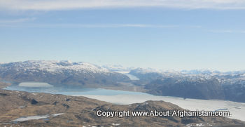 Band-e-Amir in winter