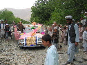 Afghan Wedding Car
