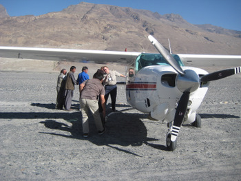 Remote Afghanistan Airstrip